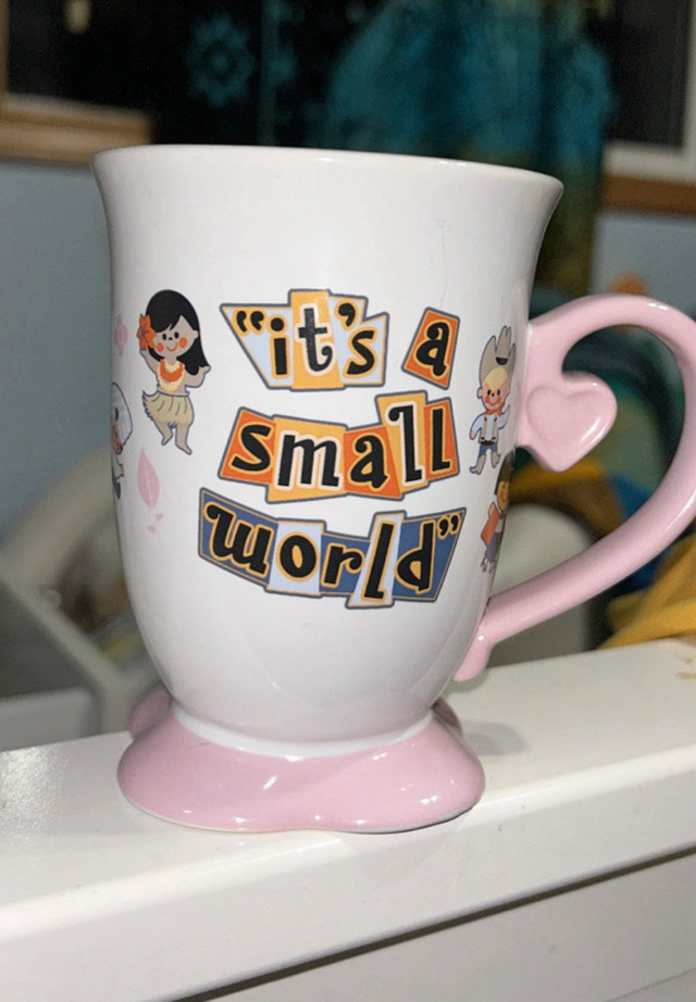 Disneyland its a small world mug