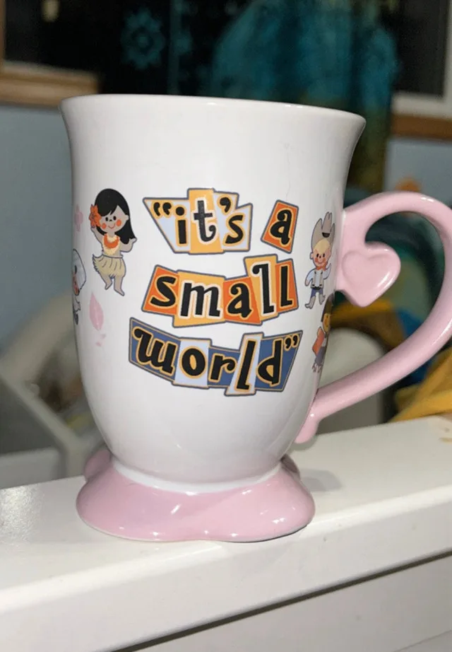 Disneyland its a small world mug
