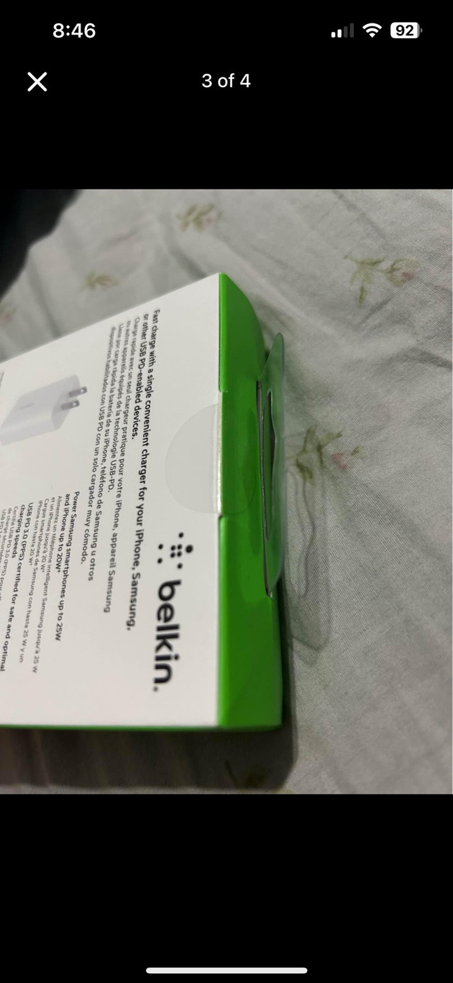 Belkin boost charge wall charger block - photo 3