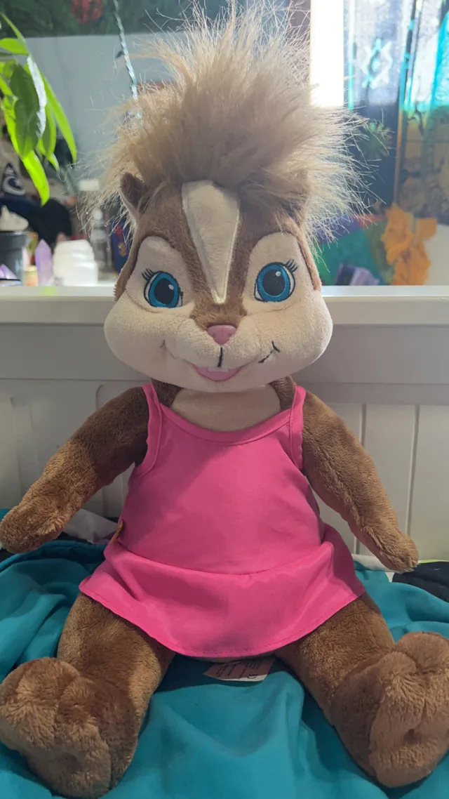 Brittany build a bear from Alvin and the chipmunks