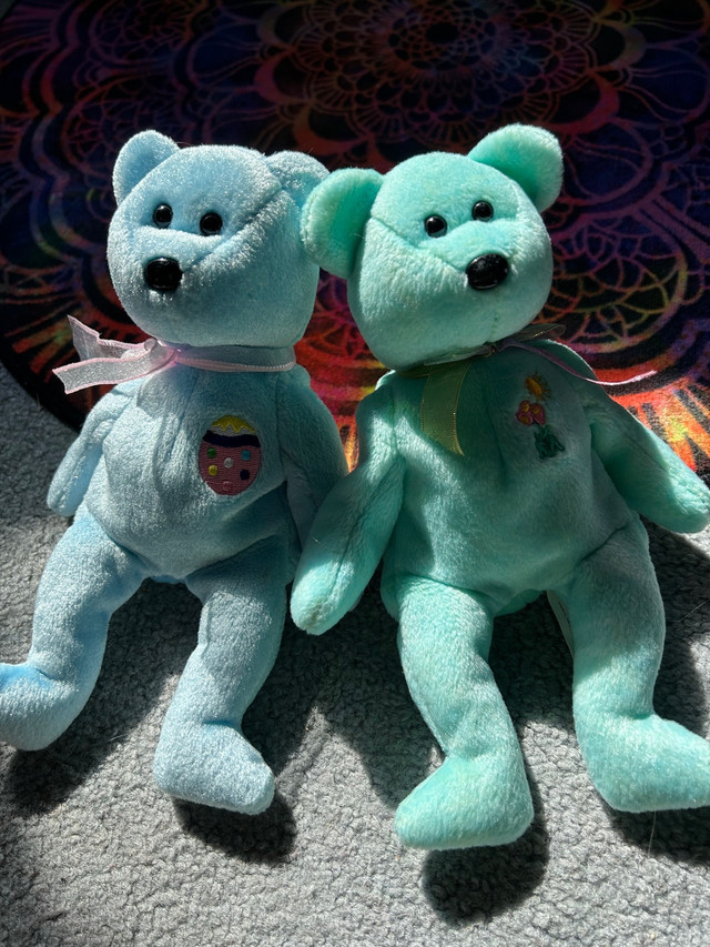 Easter Ty Beanie Teddy Bears