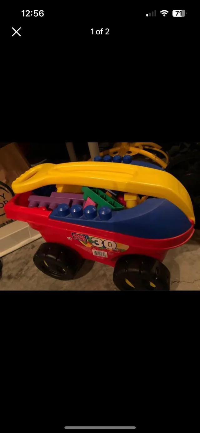 Mega blocks wagon