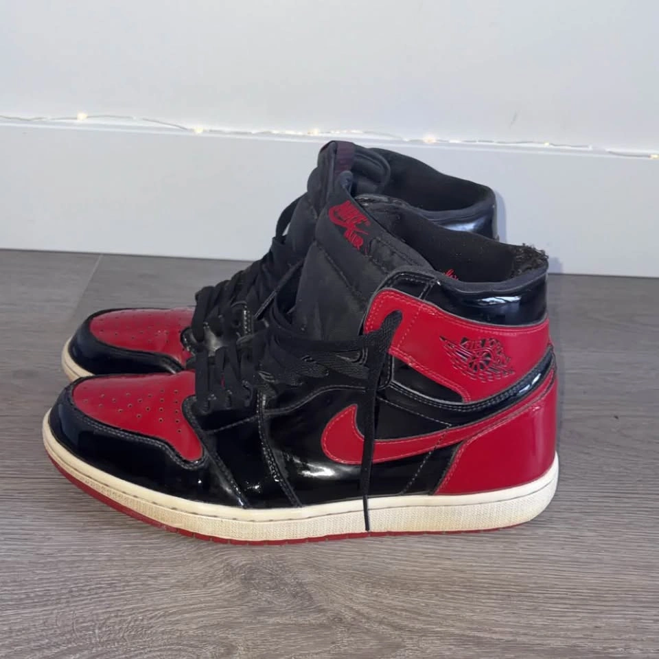 Air Jordan 1 Retro High OG Patent Bred - photo 3