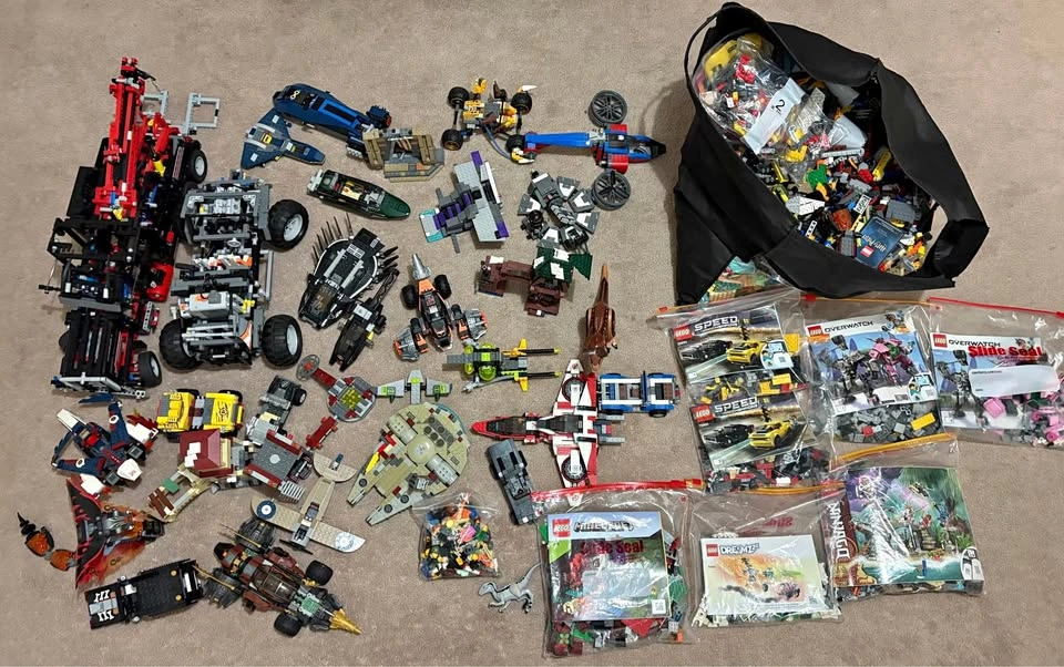 Giant Lot of Lego Sets & Bulk (Ninjago, Marvel, Minecraft, Etc.)