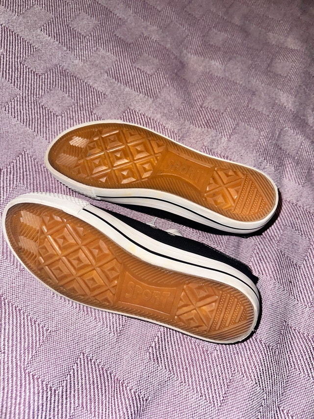 my style black sneakers size 7 - photo 4