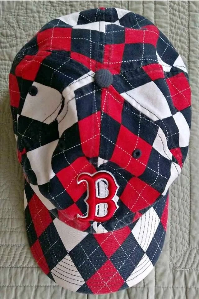 Boston Red Sox Fitted Argyle Hat - X-Large