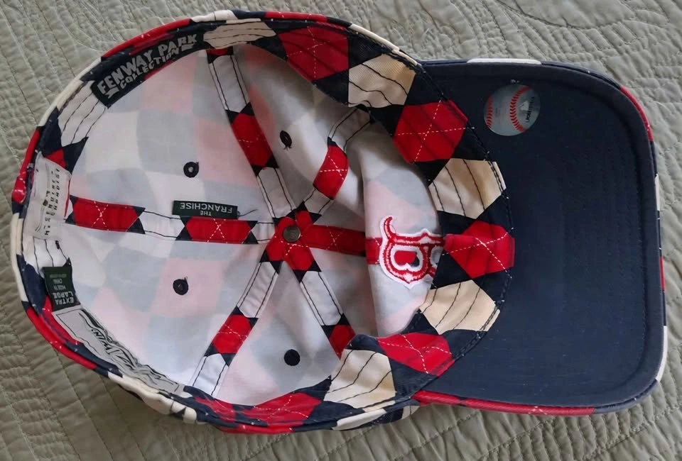 Boston Red Sox Fitted Argyle Hat - X-Large - photo 3