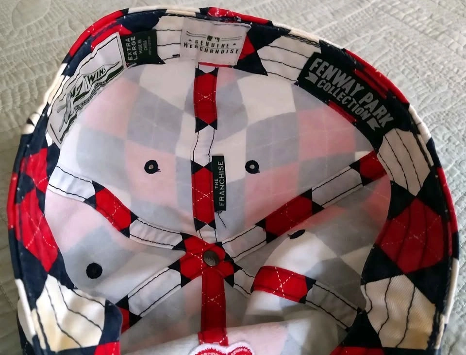 Boston Red Sox Fitted Argyle Hat - X-Large - photo 4