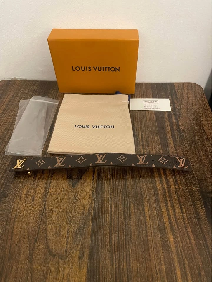 Louis Vuitton Gold Brown Bracelet Price is Negotiable - photo 2