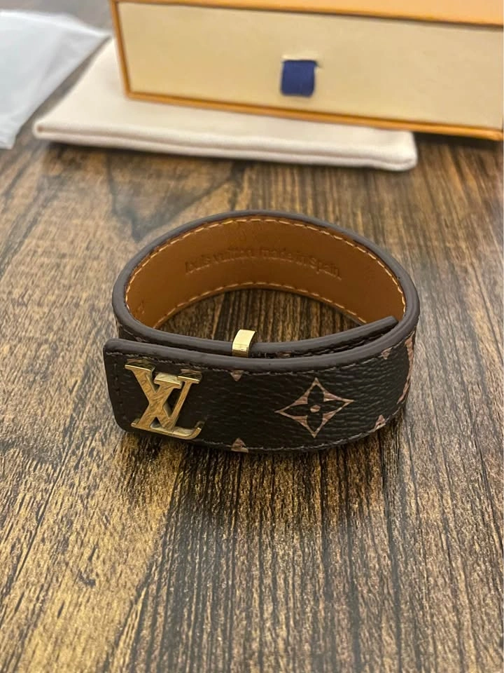Louis Vuitton Gold Brown Bracelet Price is Negotiable - photo 4
