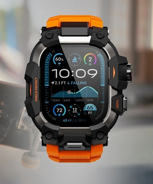 Rugged Case w/ Strap for Apple Watch Ultra (49mm)