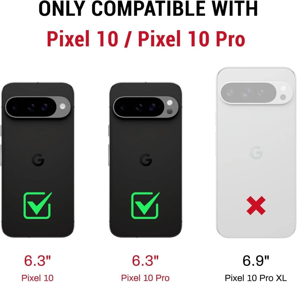 Google Pixel 10/10 Pro Wallet Case (RFID Blocking) - photo 2