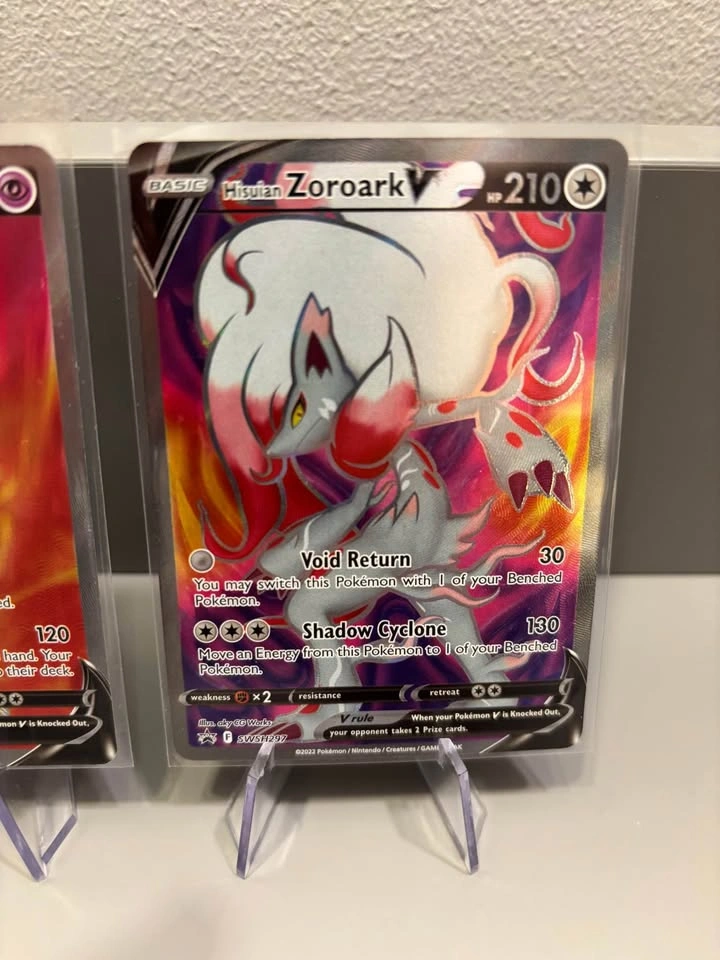 MINT Pokemon Pair - Hisuian Typhlosion & Zoroark - photo 3