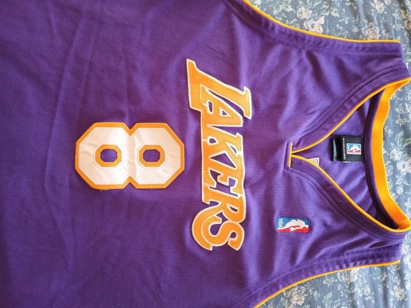 Kobe Bryant Purple And Gold Basketball Jersey