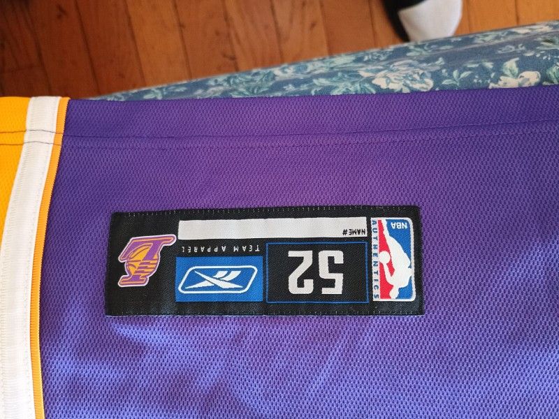 Kobe Bryant Purple And Gold Basketball Jersey - photo 2
