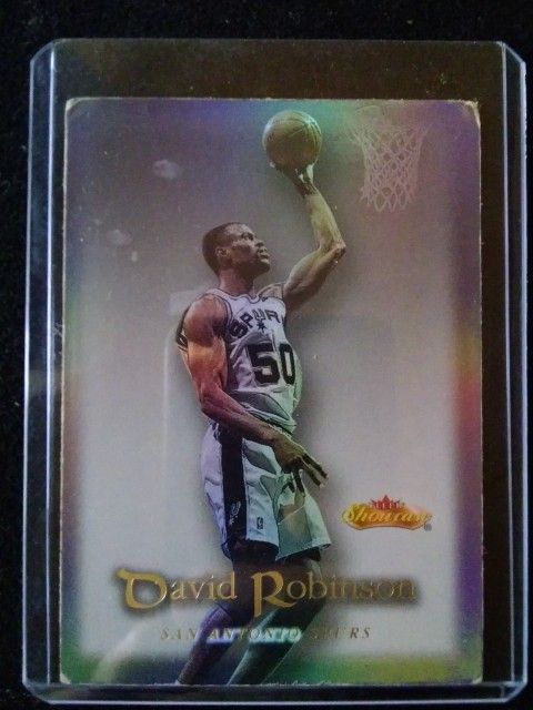 Fleer Showcase David Robinson Basketball Card