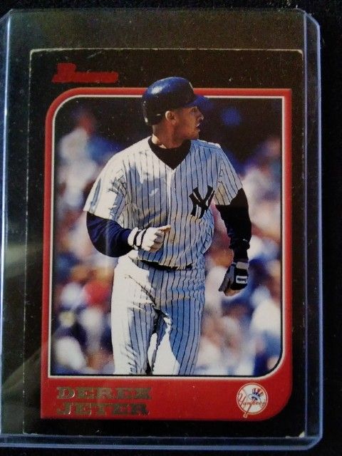 Bowman Derek Jeter Baseball Card