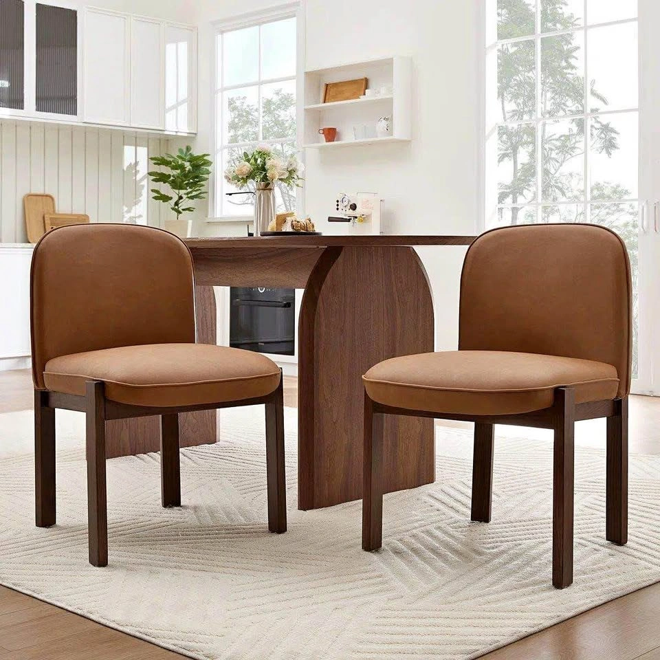2pcs Upholstered Dining Chair
