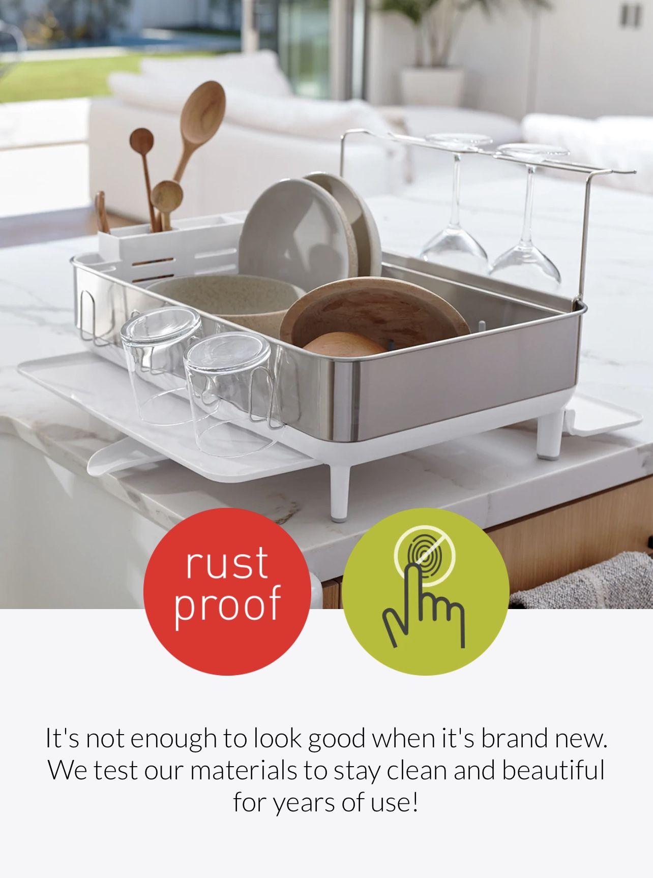 Simplehuman Dish Rack - photo 4