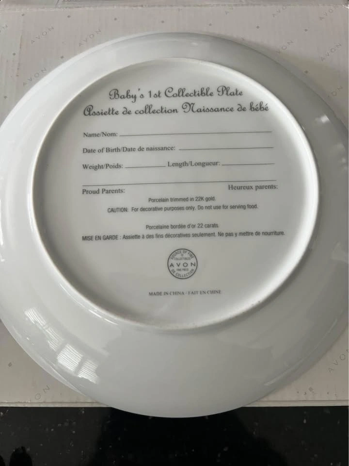 Vintage Collector's Plate - Baby's 1st - photo 2