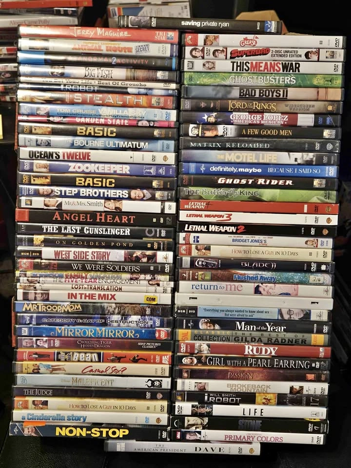 70 DVDs for $30 - Pick up in Frankfort