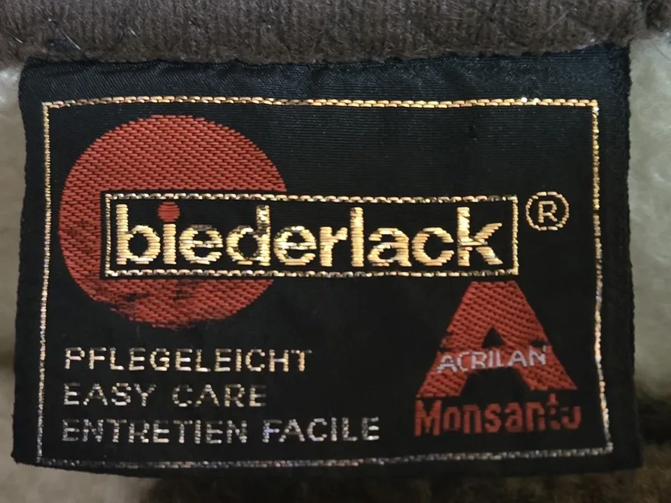 Vintage Biederlack Aztek Throw Blanket 72x52 - photo 3