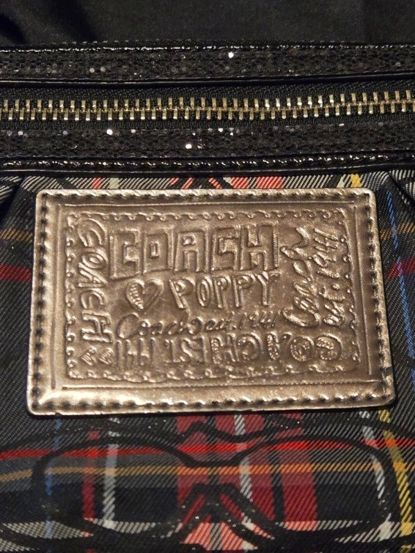 Coach Poppy Tartan Sparkle Wristlet Wallet Clutch - photo 3
