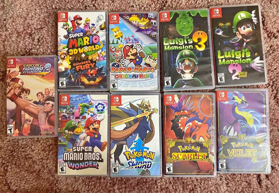 NINTENDO SWITCH GAMES 🔥