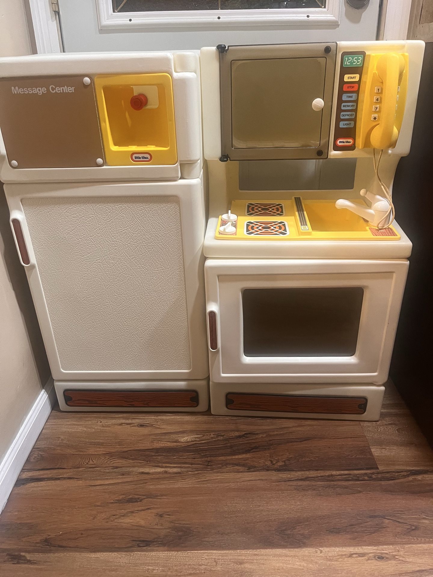 Vintage 1980s Little Tiles Kitchen Set w/ Refrigerator - photo 5