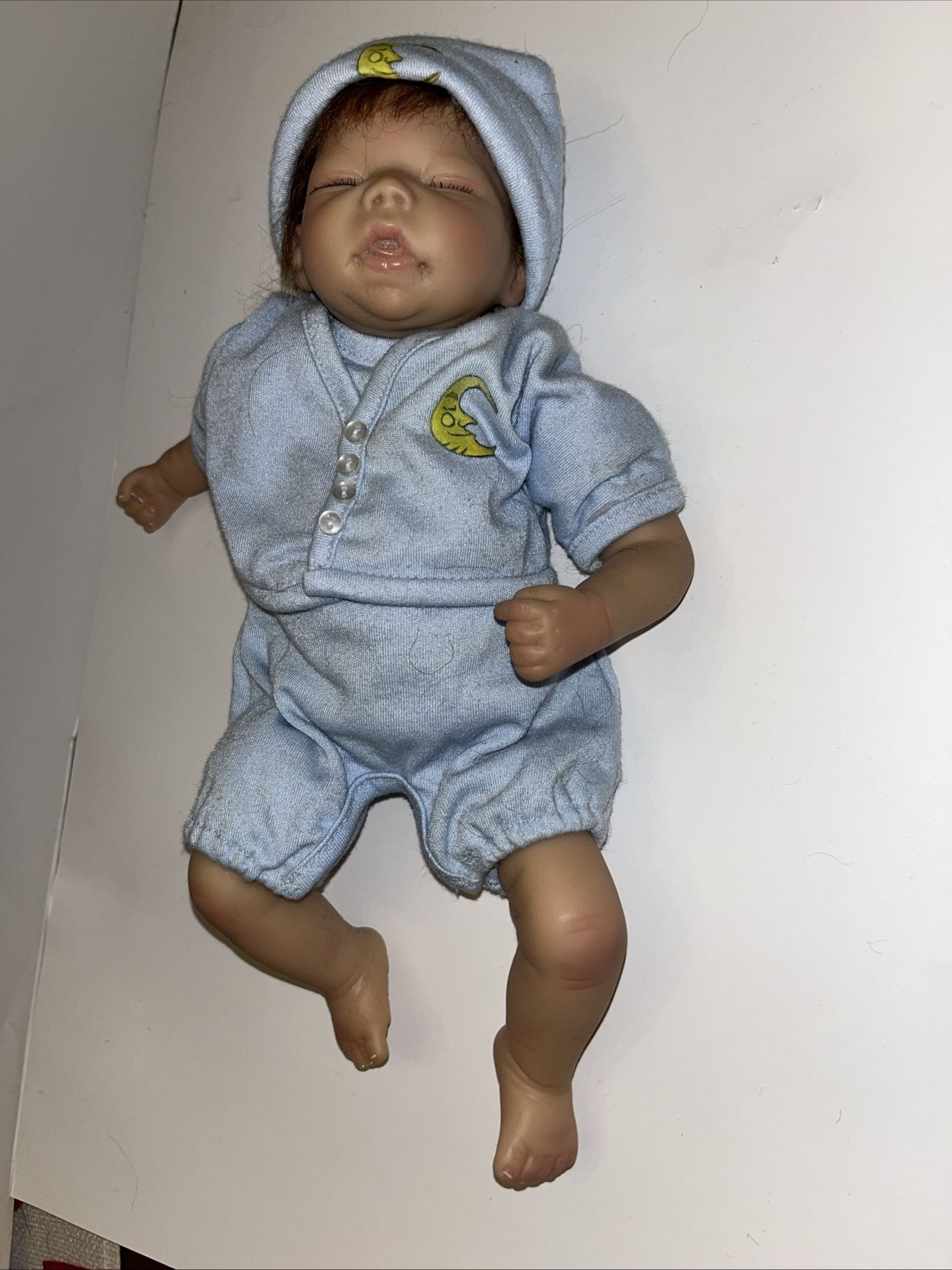 Ashton Drake Doll Lullaby Goodnight Babies Blue Moon Outfit Boy - photo 2