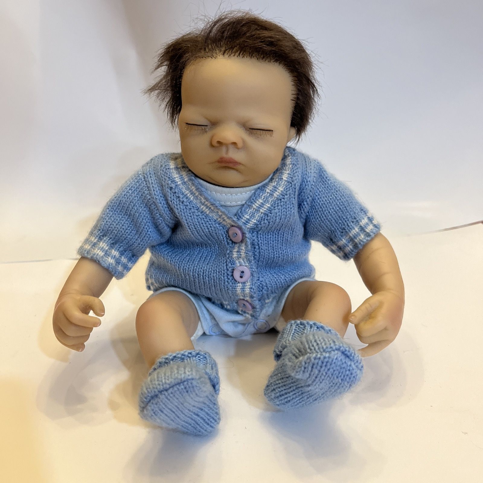Reborn Silicone Tiny Miracle Nap Time Charlie by Ashton Drake Ba
