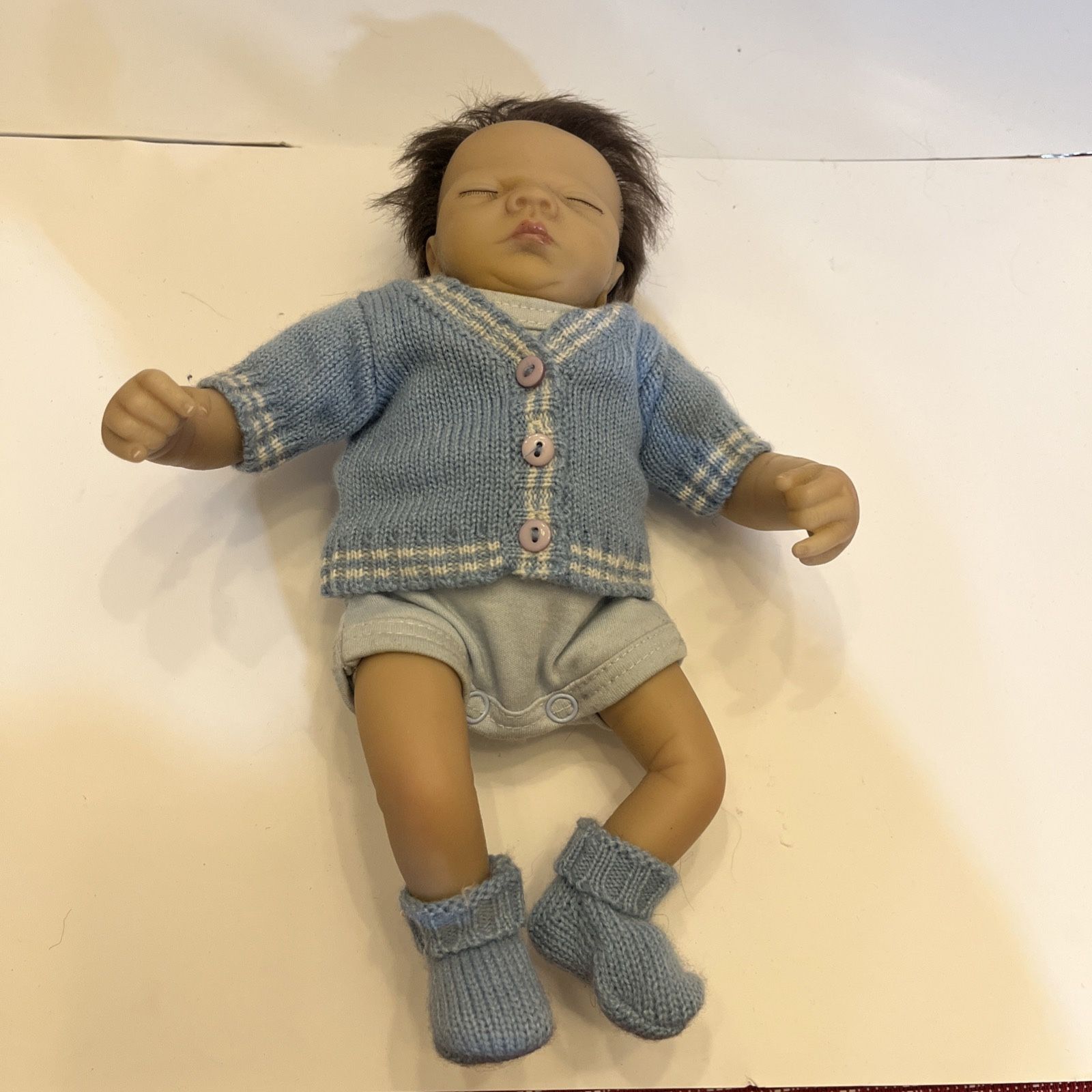 Reborn Silicone Tiny Miracle Nap Time Charlie by Ashton Drake Ba - photo 4