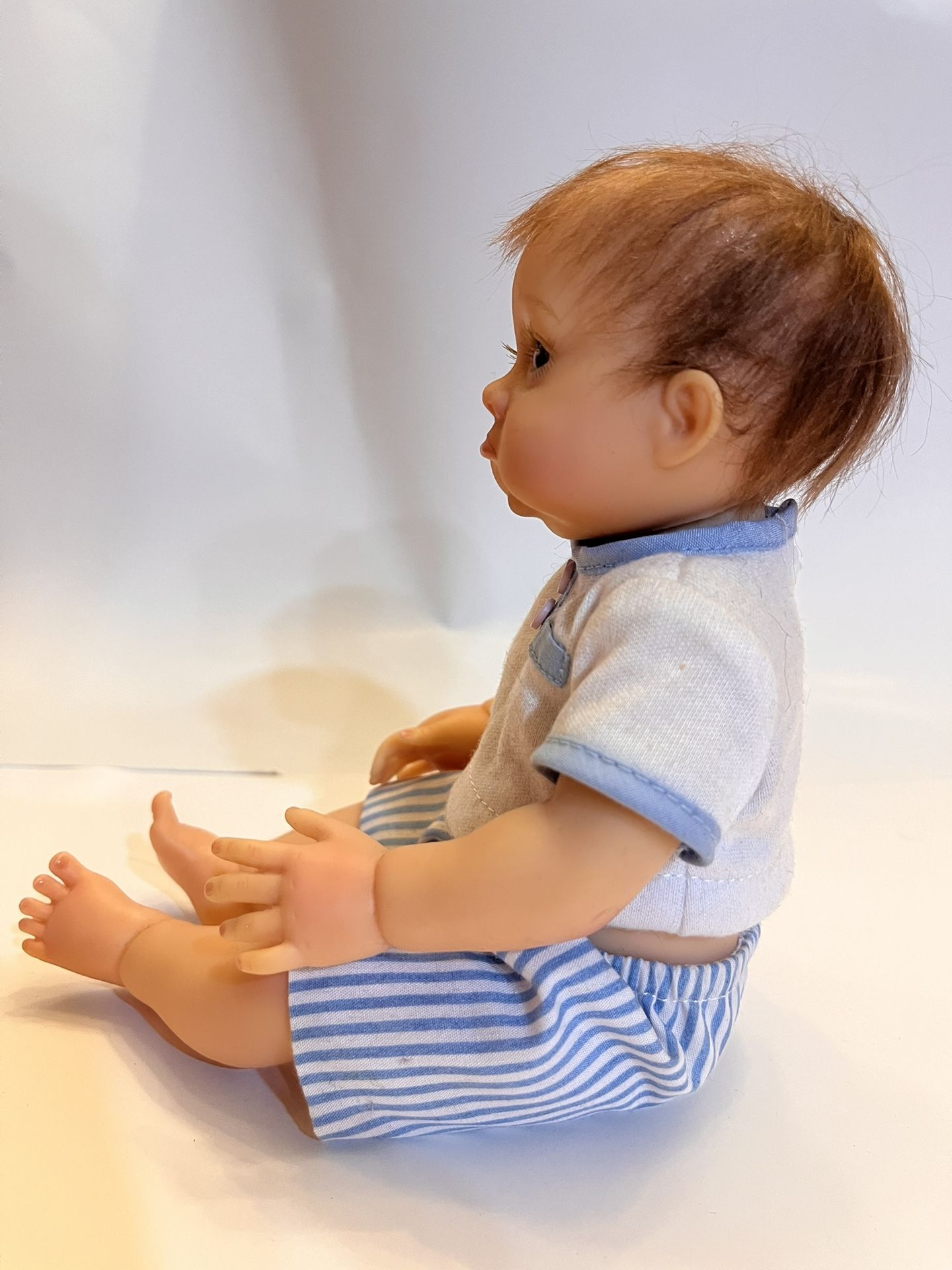Ashton Drake Galleries 10” Baby Boy Doll Christopher Needs A Kis - photo 3