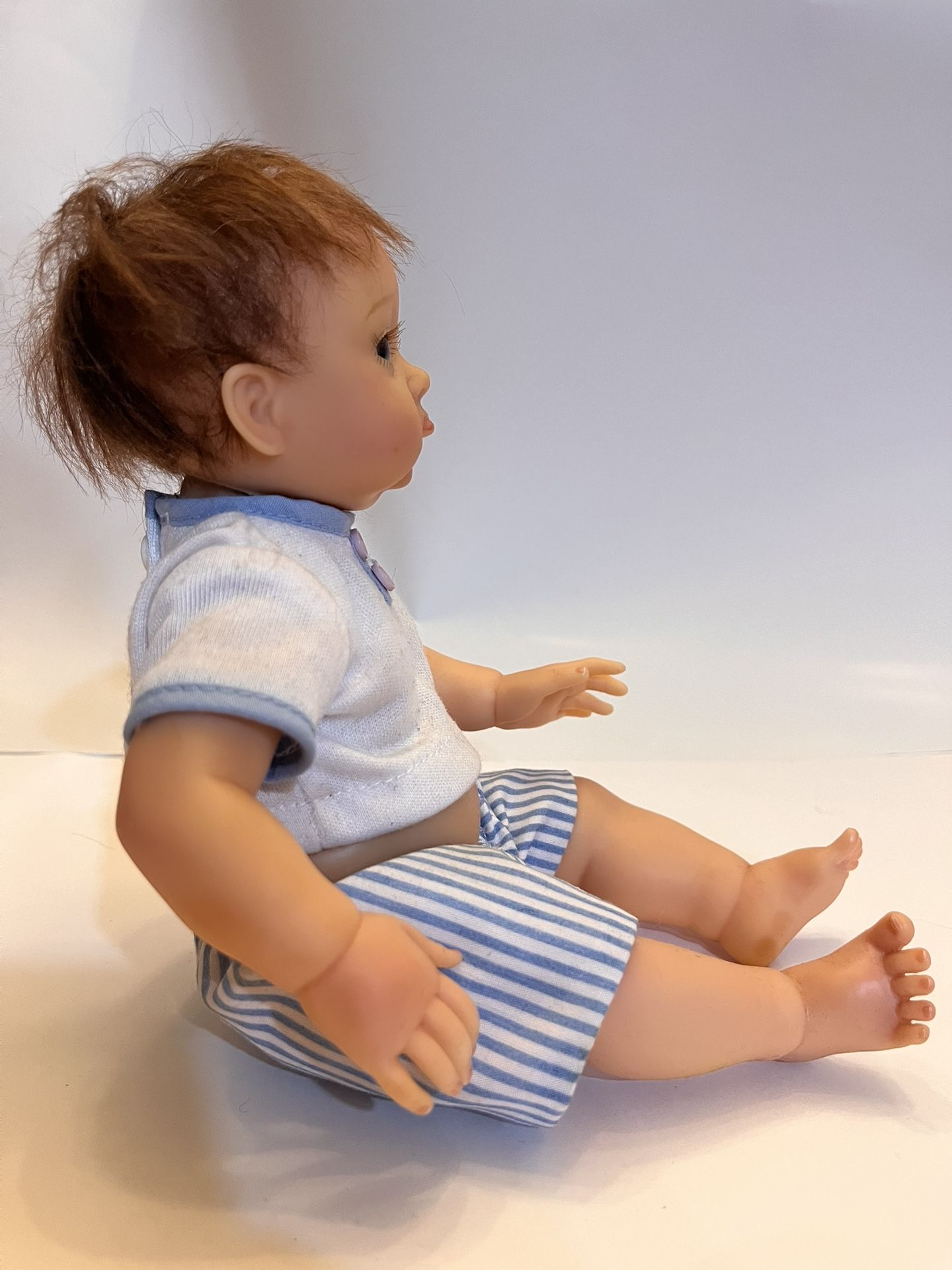 Ashton Drake Galleries 10” Baby Boy Doll Christopher Needs A Kis - photo 5