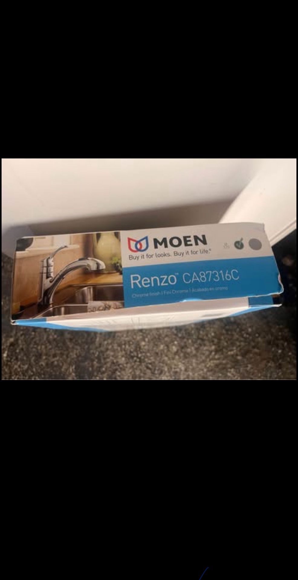 Moen Renzo CA87316C Chrome One-Handle Pullout Kitchen Faucet - photo 3