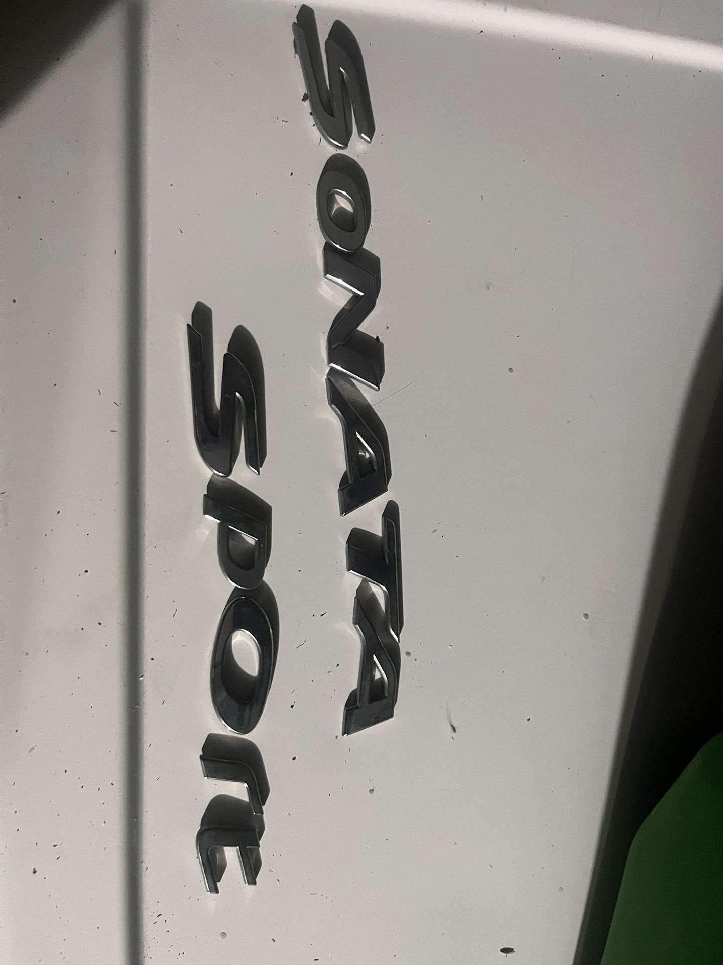 2015-2017 Hyundai Sonata Sport Chrome Rear Trunk Emblem - photo 3