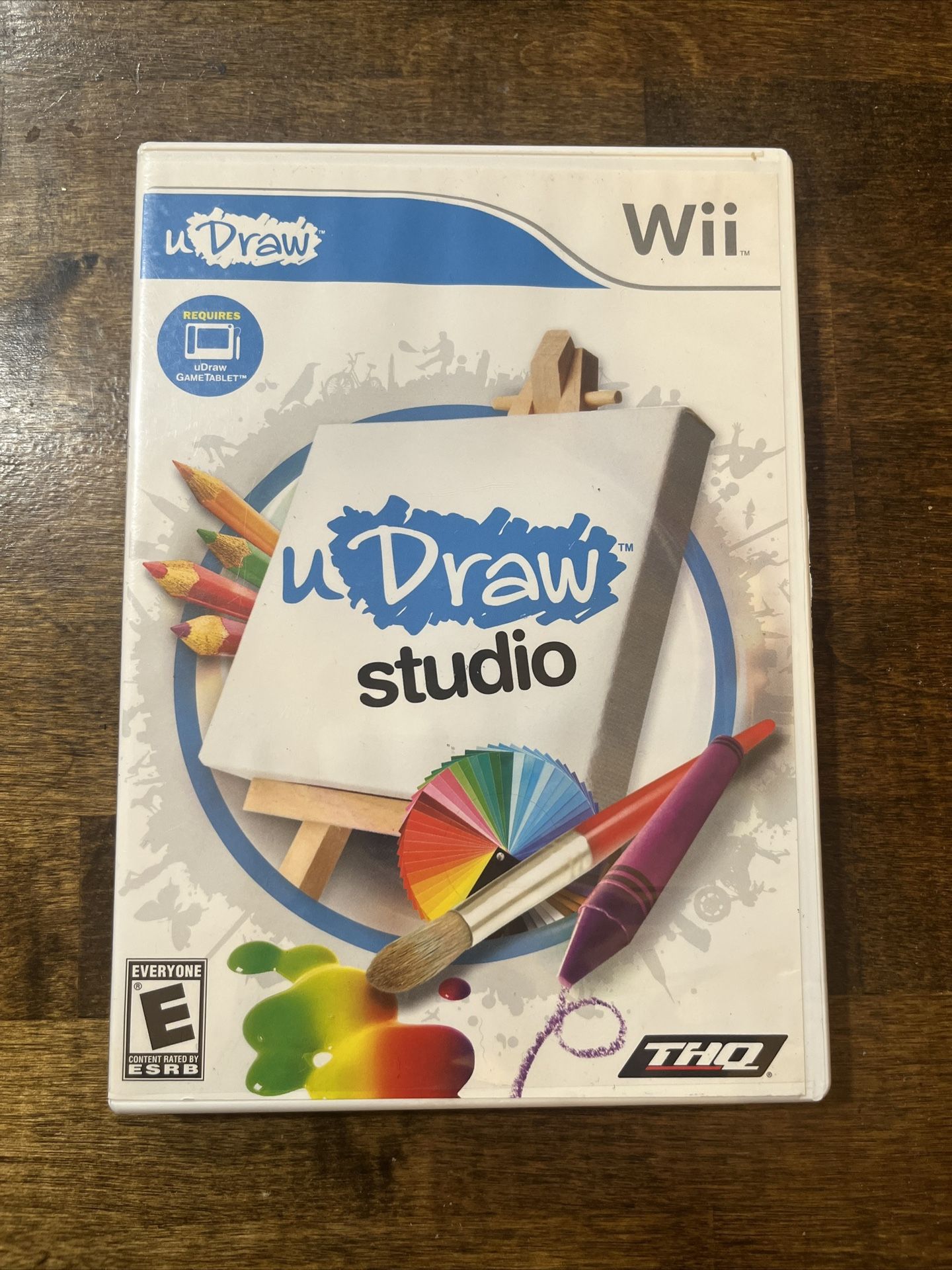 uDraw Studio Wii (Nintendo Wii, 2010) Complete w/ Manual