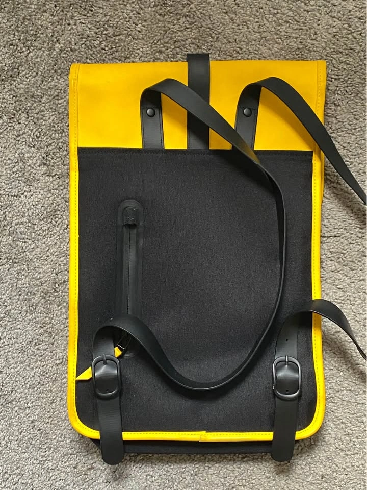 Rains Yellow Backpack/Book Bag - photo 2
