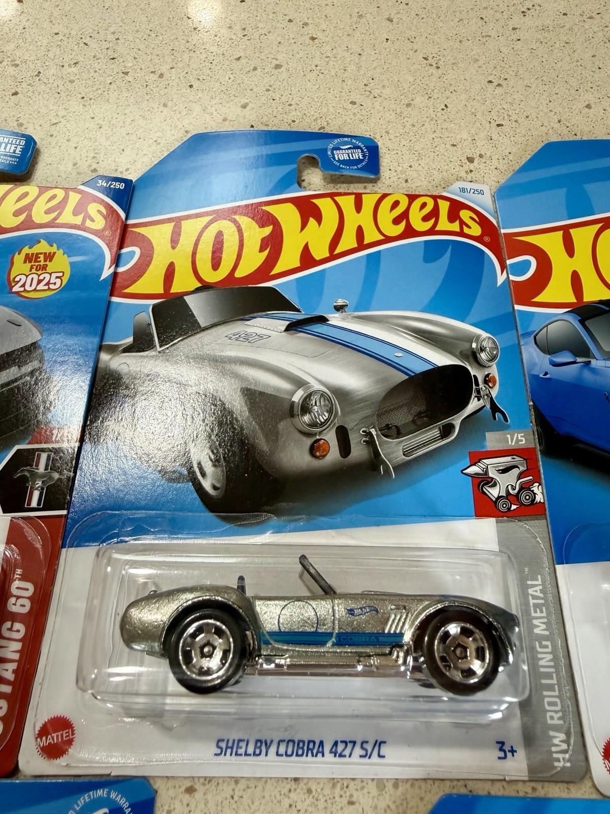 Hot Wheels American Muscle Lot of 5 - Viper ACR, Cobra, Mustangs - photo 5
