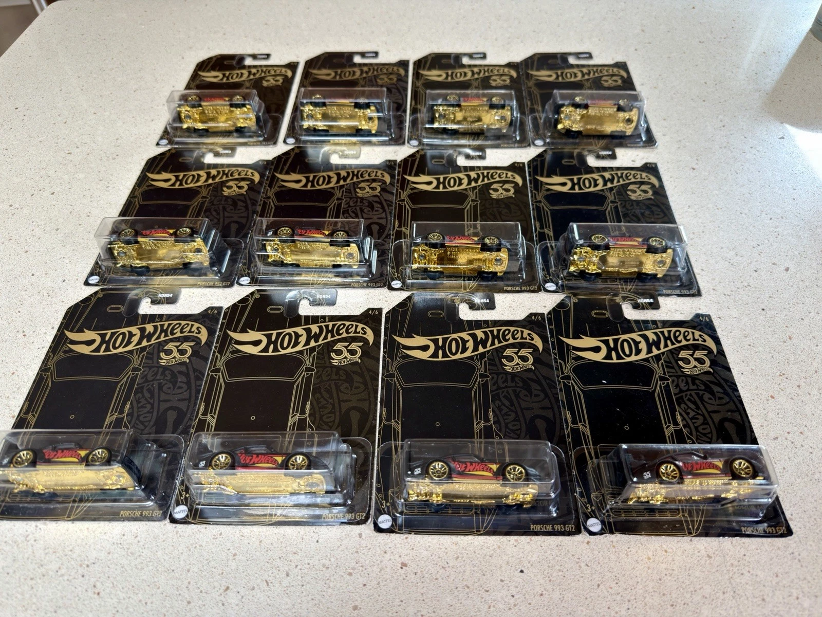 Qty x12 Hot Wheels 55th Anniversary Porsche 993 GT2 - photo 5