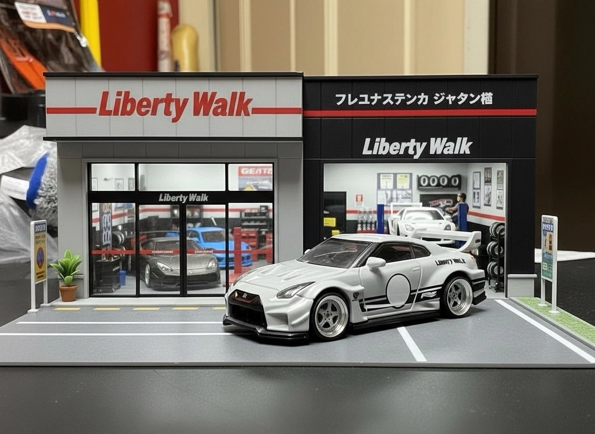 Hot Wheels LB-Silhouette Works Nissan 35GT-RR R35 GTR - photo 3