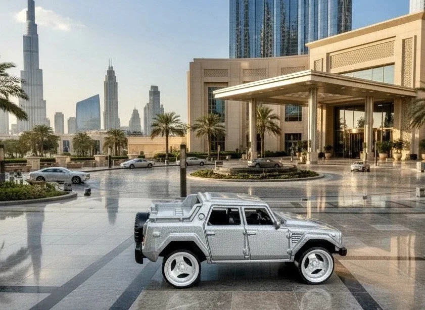 CUSTOM Matchbox Lamborghini LM002 - photo 3