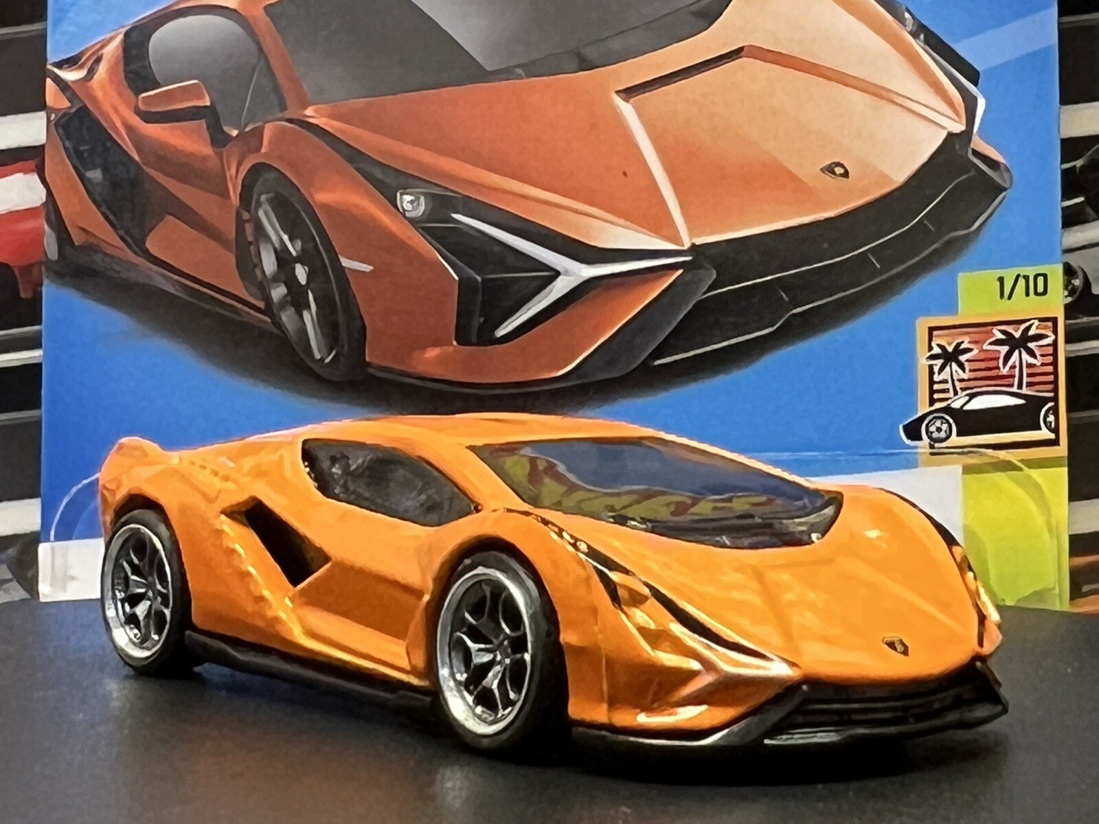 Hot Wheels Lamborghini Sian FKP 37 HW Exotics Custom - photo 3