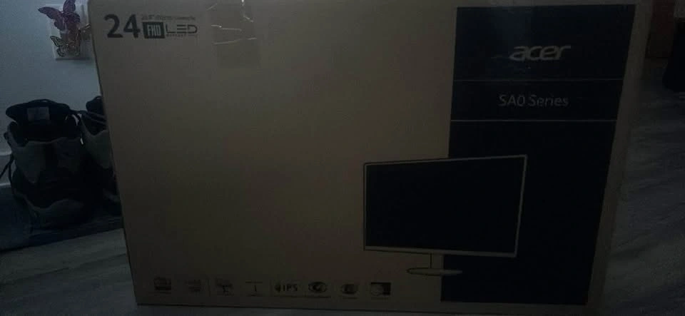 Two Computer Monitors