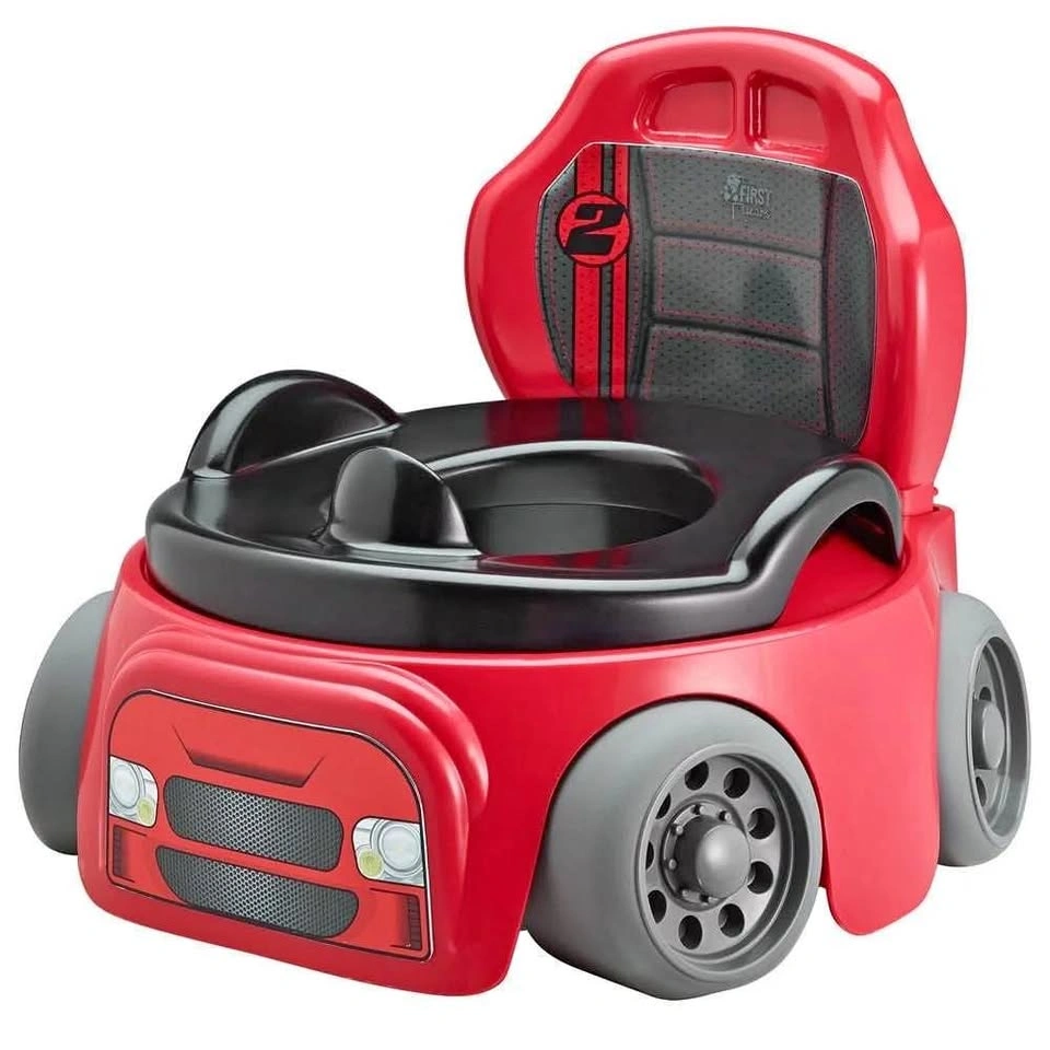 Red car First Years potty training seat
