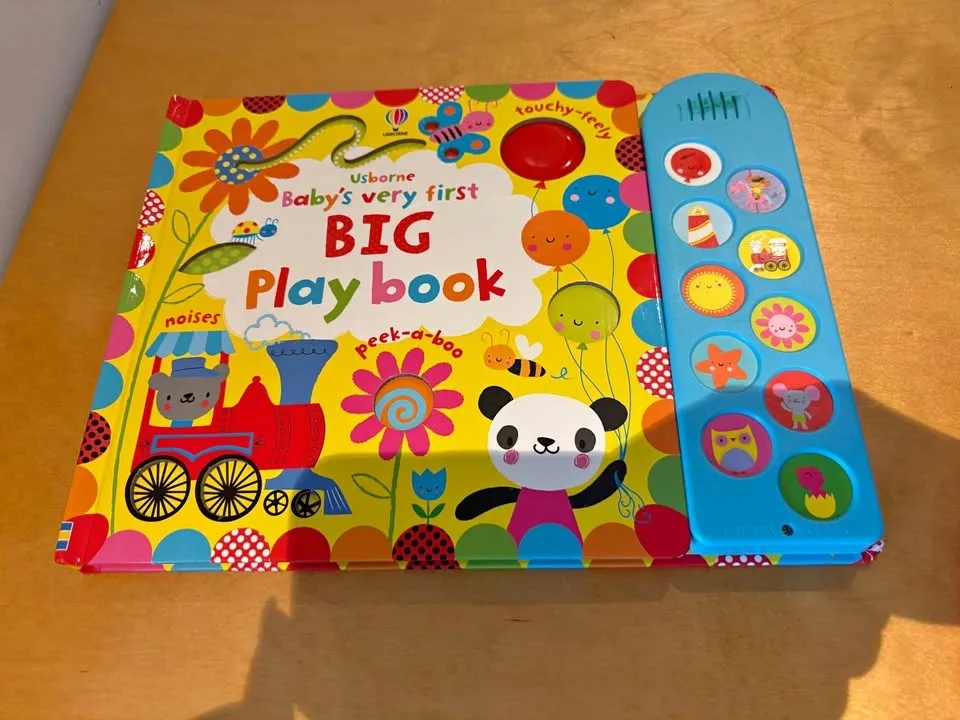 Usborne Baby's Very First Playbooks - Big & Musical Sound Books