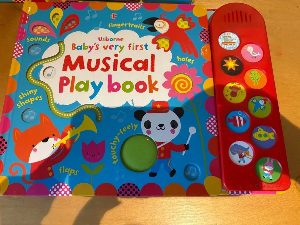 Usborne Baby's Very First Playbooks - Big & Musical Sound Books - photo 2