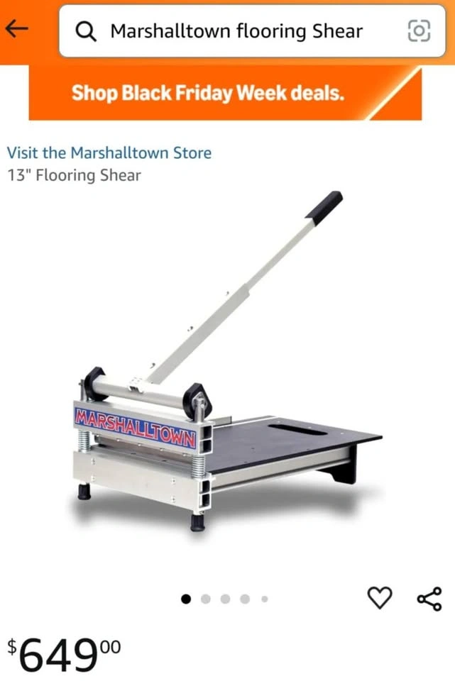 Heavy Duty Flooring Shear Cutter - photo 2