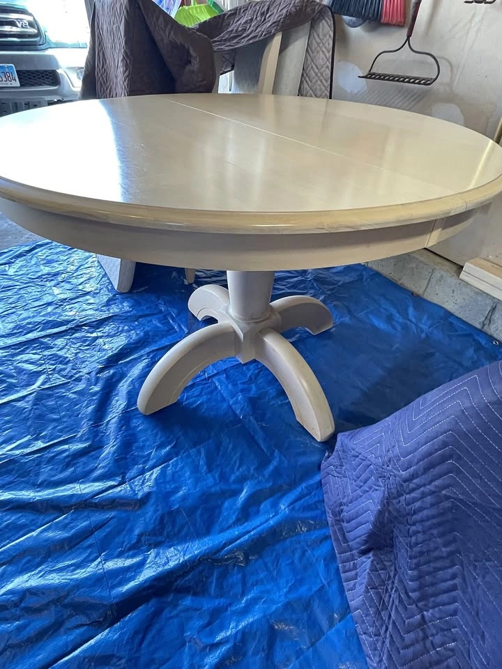 CANADEL Custom Solid Wood Dining Set - Table, Leaf, & 4 Chairs - photo 2