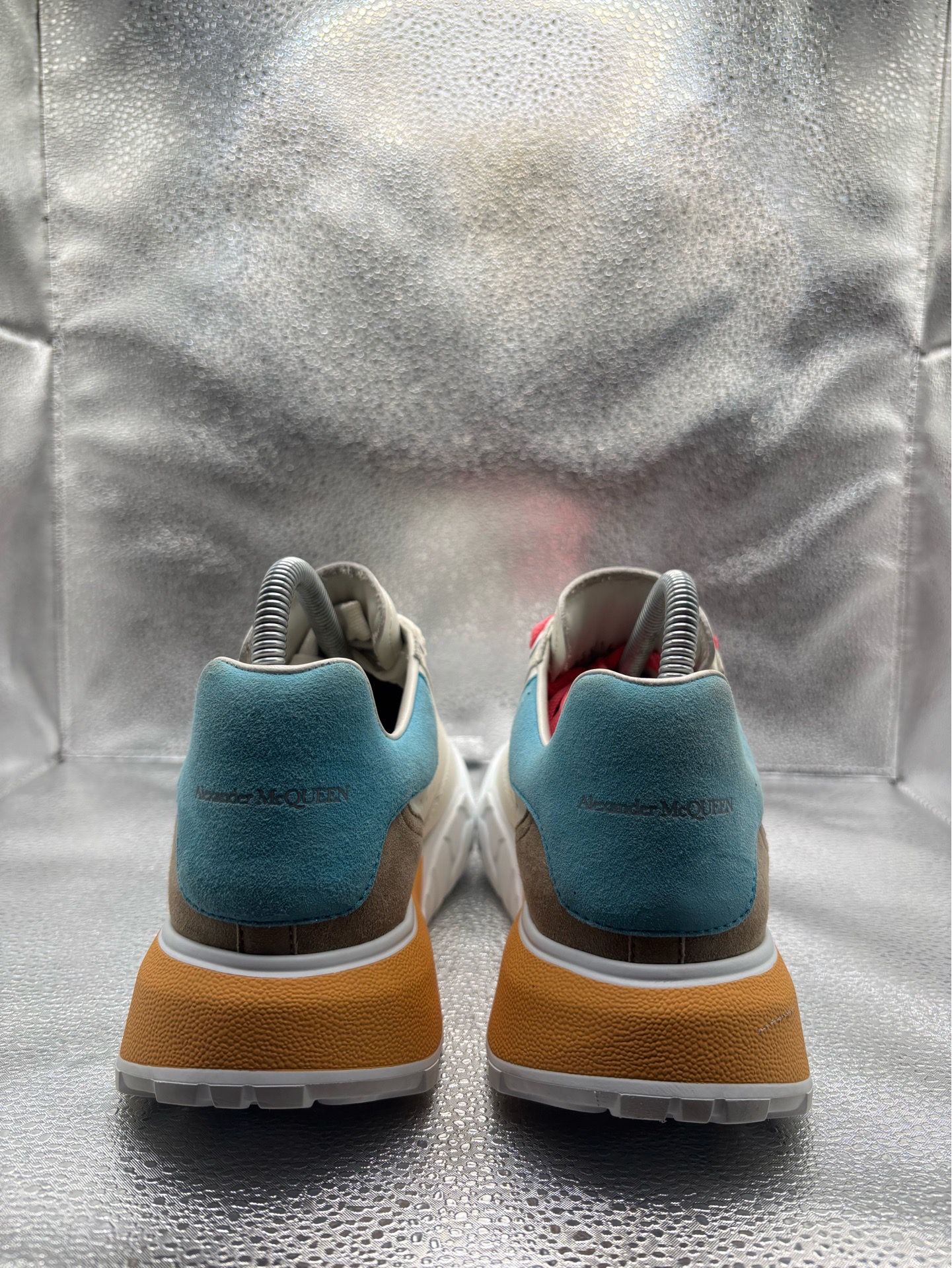 Alexander McQueen Color Block Leather Shoes - photo 4